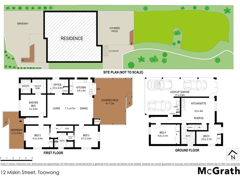 12 Miskin Street, Toowong QLD 4066 Floorplan