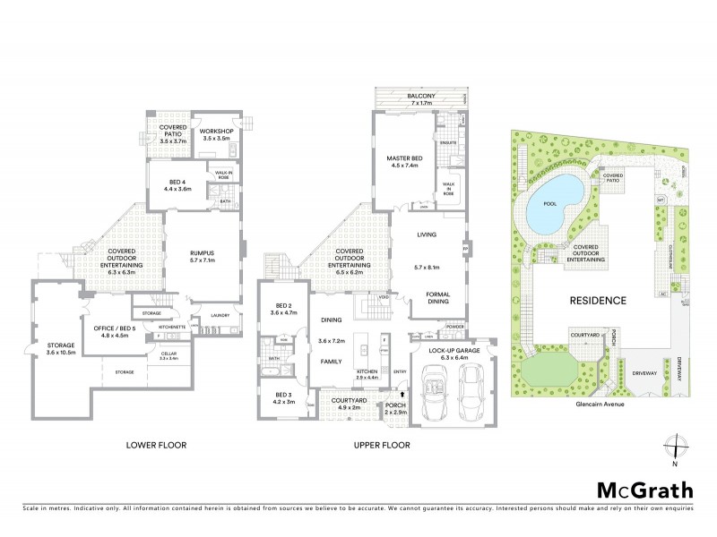 10 Glencairn Avenue, Indooroopilly QLD 4068 Floorplan