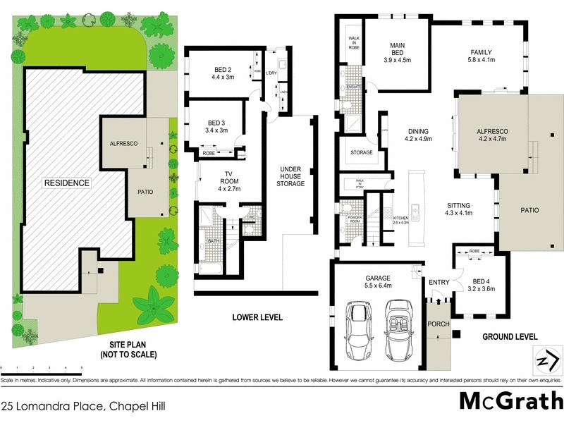 25 Lomandra Place, Chapel Hill QLD 4069 Floorplan