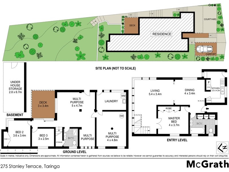 275 Stanley Terrace, Taringa QLD 4068 Floorplan