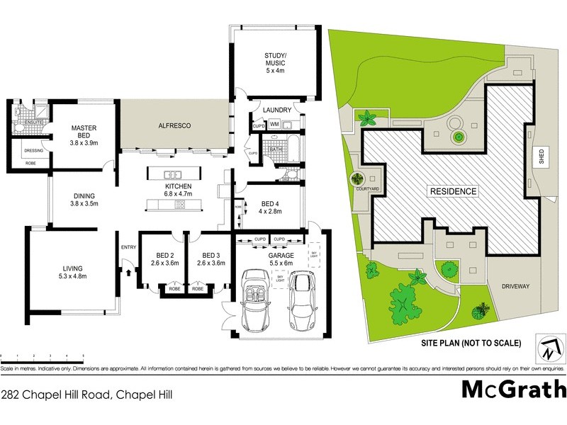 282 Chapel Hill Road, Chapel Hill QLD 4069 Floorplan