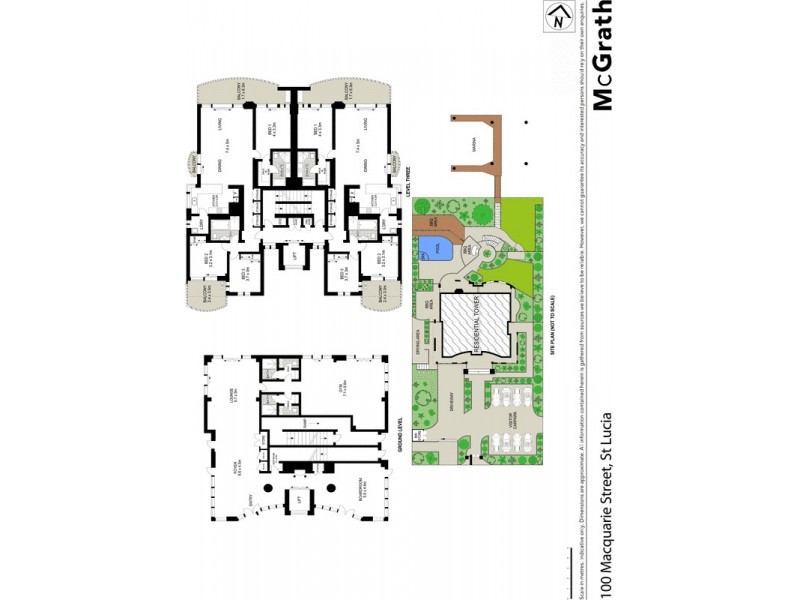 11/100 Macquarie Street, St Lucia QLD 4067 Floorplan