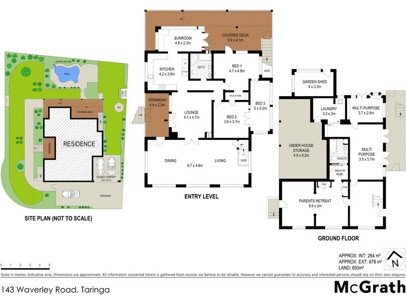 143 Waverley Road, Taringa QLD 4068 Floorplan