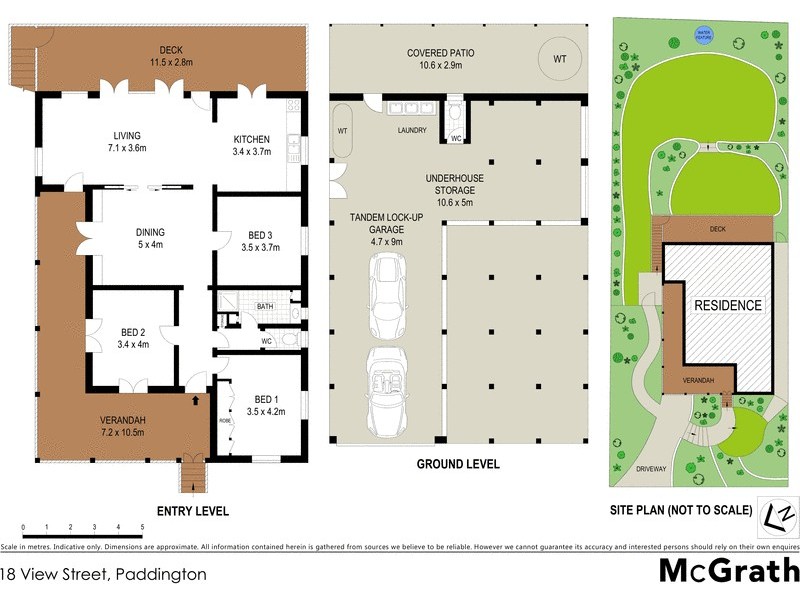18 View Street, Paddington QLD 4064 Floorplan