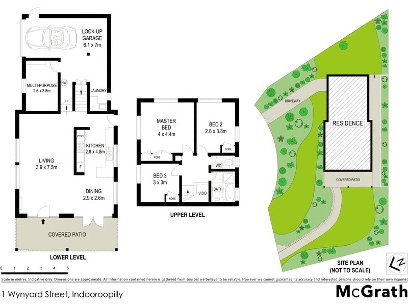 1 Wynyard Street, Indooroopilly QLD 4068 Floorplan