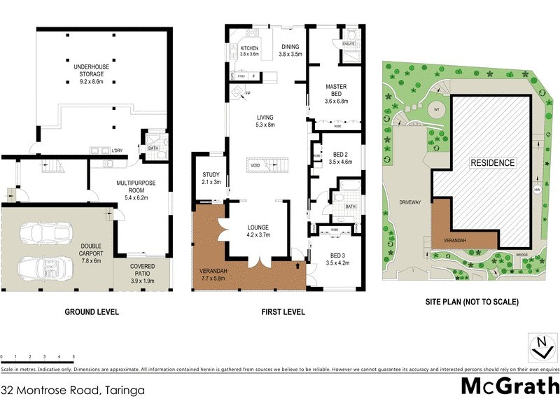32 Montrose Road, Taringa QLD 4068 Floorplan