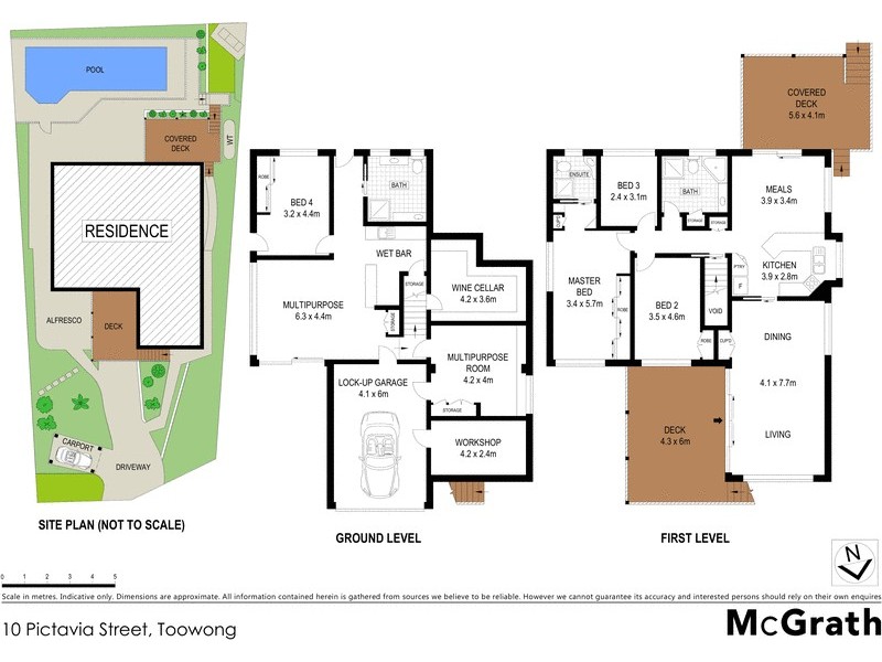 10 Pictavia Street, Toowong QLD 4066 Floorplan