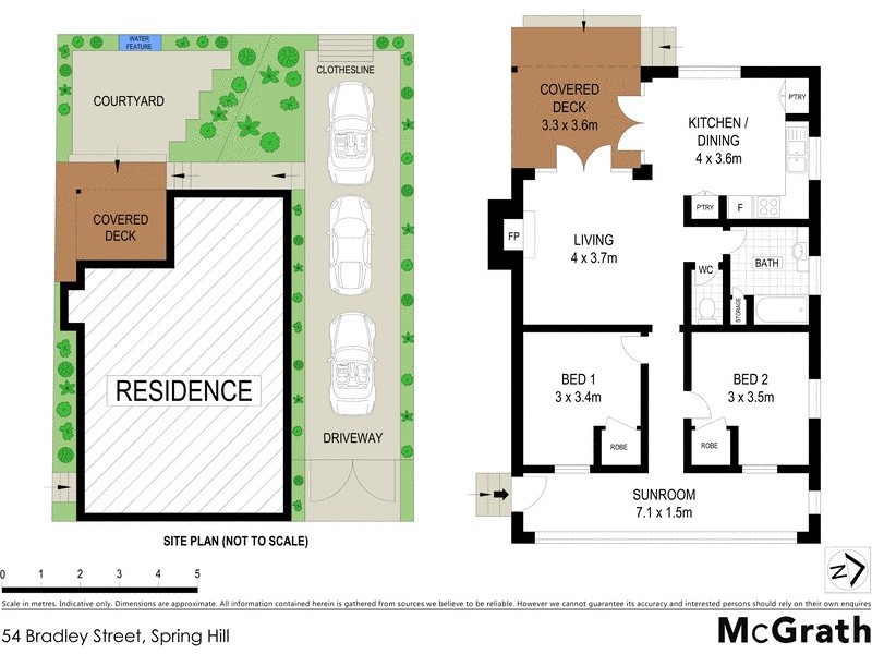 54 Bradley Street, Spring Hill QLD 4000 Floorplan