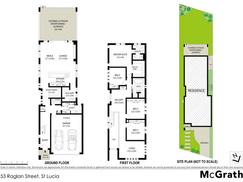 53 Raglan Street, St Lucia QLD 4067 Floorplan