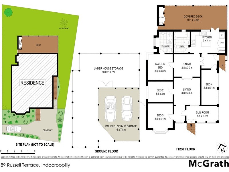 89 Russell Terrace, Indooroopilly QLD 4068 Floorplan