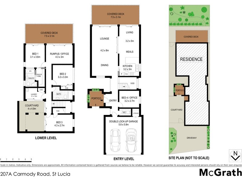 207A Carmody Road, St Lucia QLD 4067 Floorplan