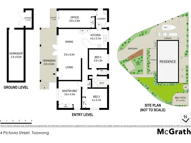 4 Pictavia Street, Toowong QLD 4066 Floorplan