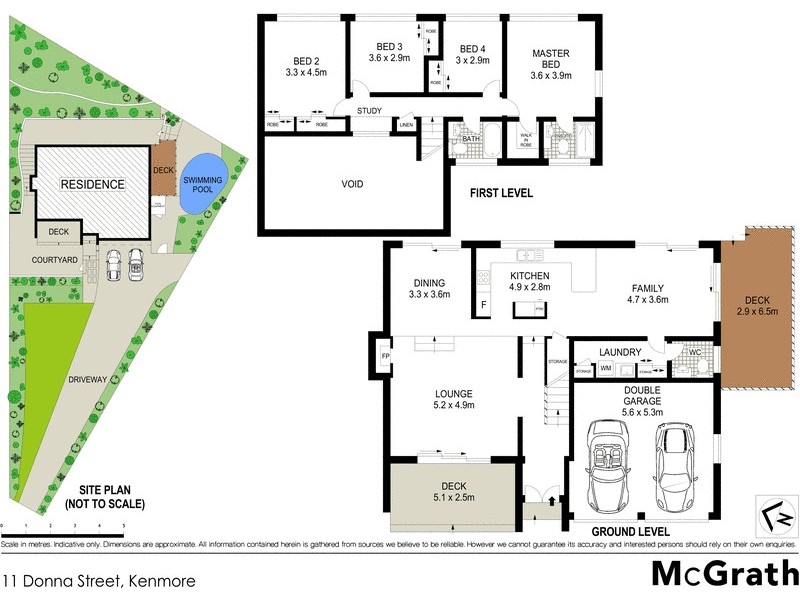 11 Donna Street, Kenmore QLD 4069 Floorplan