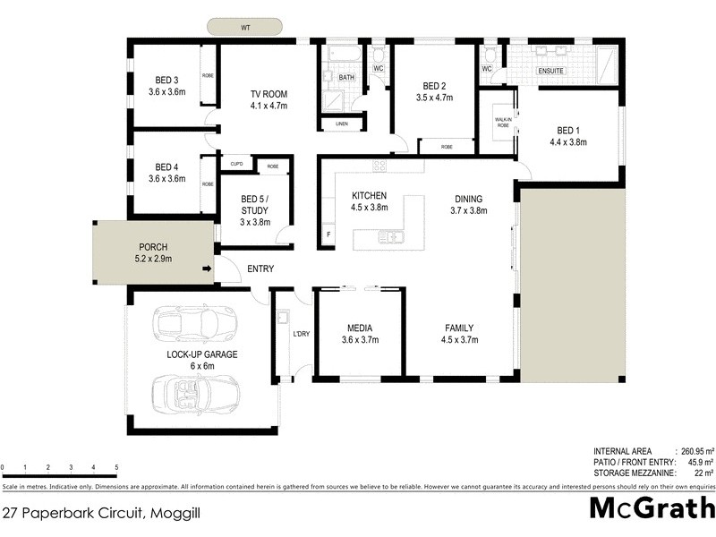 27 Paperbark Circuit, Moggill QLD 4070 Floorplan