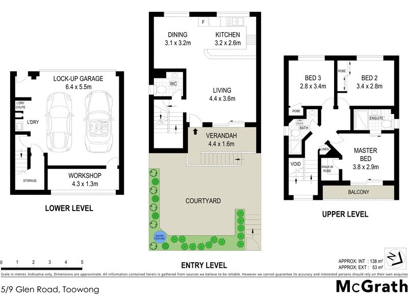 5/9 Glen Road, Toowong QLD 4066 Floorplan