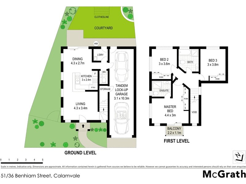 51/36 Benhiam Street, Calamvale QLD 4116 Floorplan