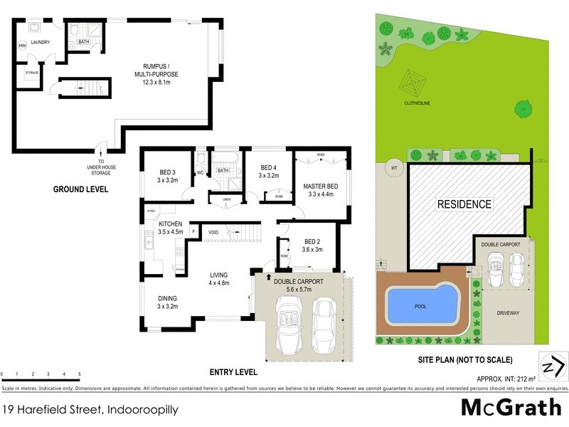 19 Harefield Street, Indooroopilly QLD 4068 Floorplan