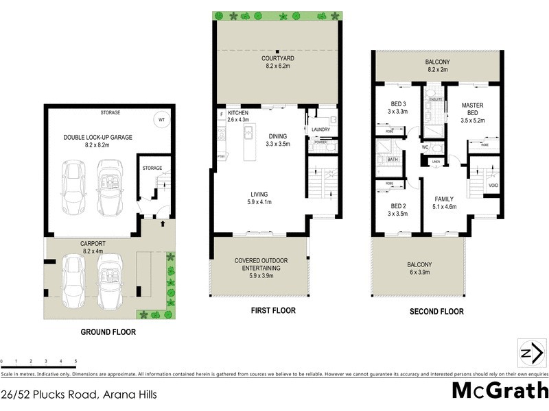 26/52 Plucks Road, Arana Hills QLD 4054 Floorplan