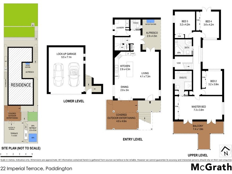 22 Imperial Terrace, Paddington QLD 4064 Floorplan