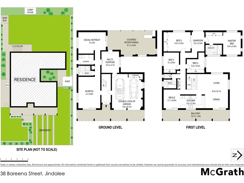 38 Bareena Street, Jindalee QLD 4074 Floorplan