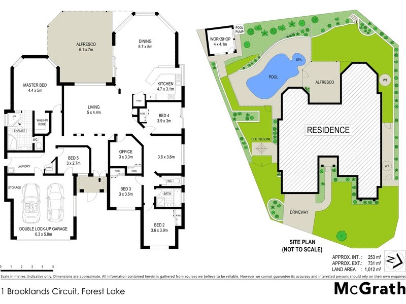 1 Brooklands Circuit, Forest Lake QLD 4078 Floorplan