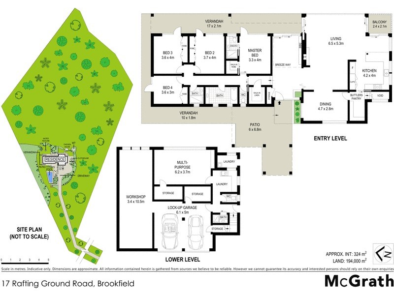 17 Rafting Ground Road, Brookfield QLD 4069 Floorplan