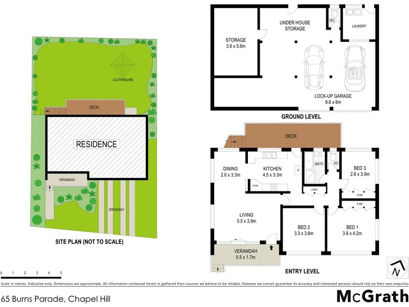 65 Burns Parade, Chapel Hill QLD 4069 Floorplan