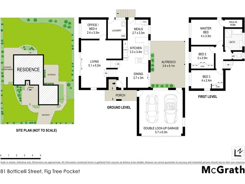 81 Botticelli Street, Fig Tree Pocket QLD 4069 Floorplan