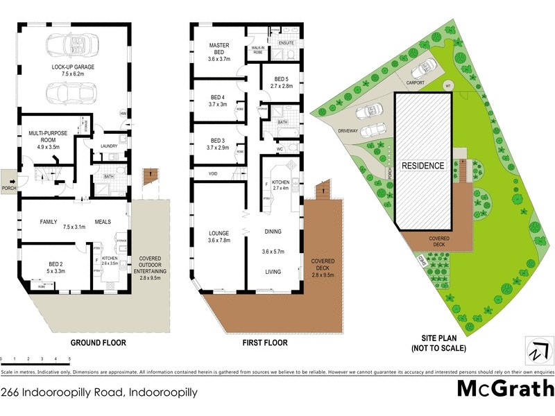 266 Indooroopilly Road, Indooroopilly QLD 4068 Floorplan