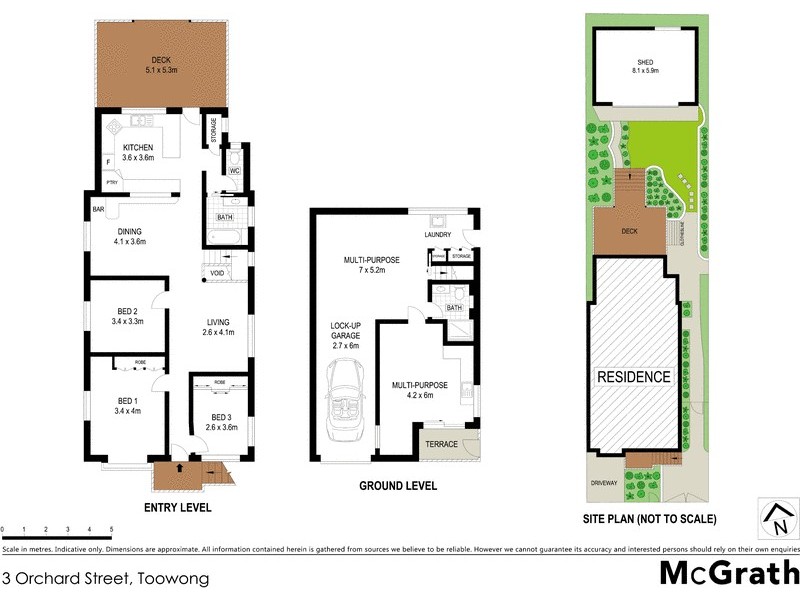 3 Orchard Street, Toowong QLD 4066 Floorplan