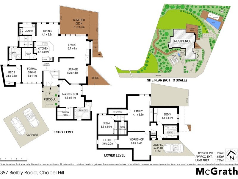 397 Bielby Road, Chapel Hill QLD 4069 Floorplan