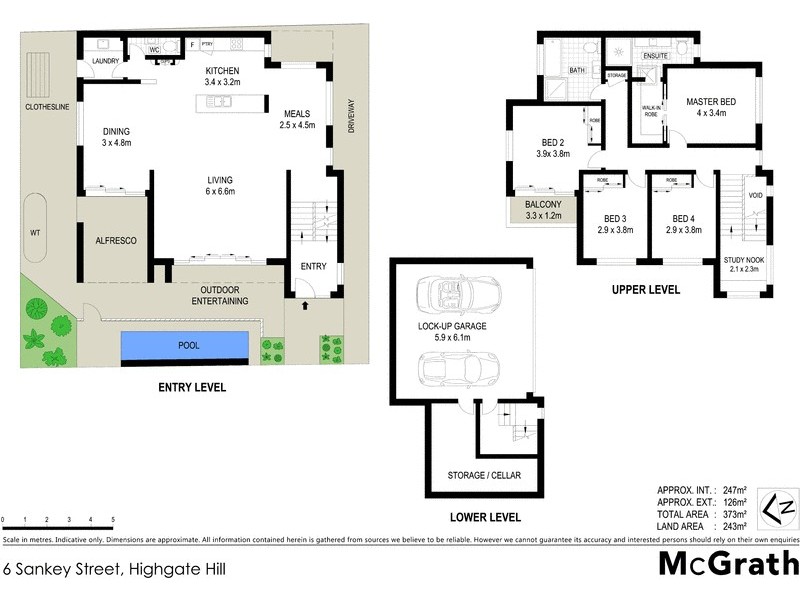 6 Sankey Street, Highgate Hill QLD 4101 Floorplan
