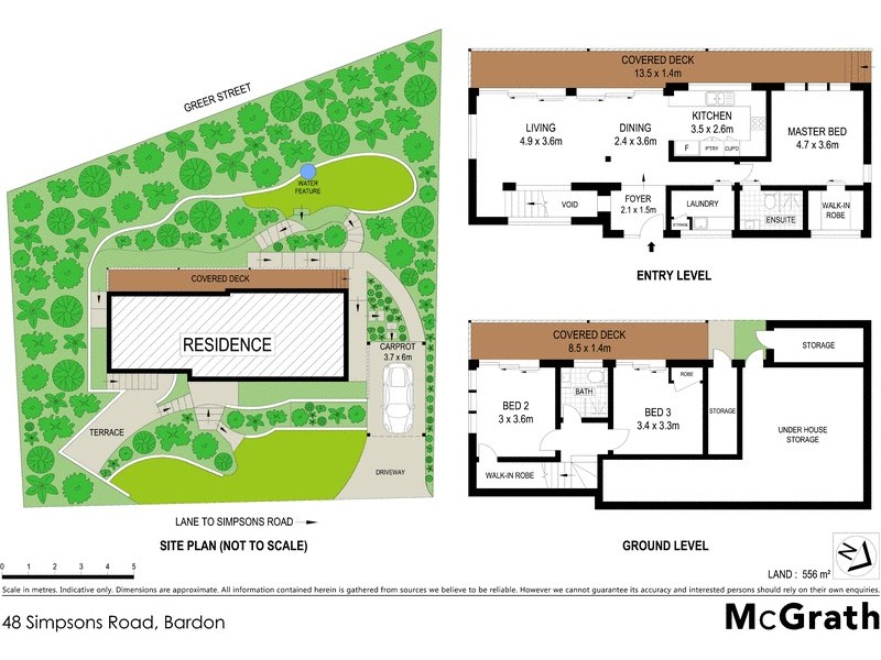 20 Greer Street, Bardon QLD 4065 Floorplan
