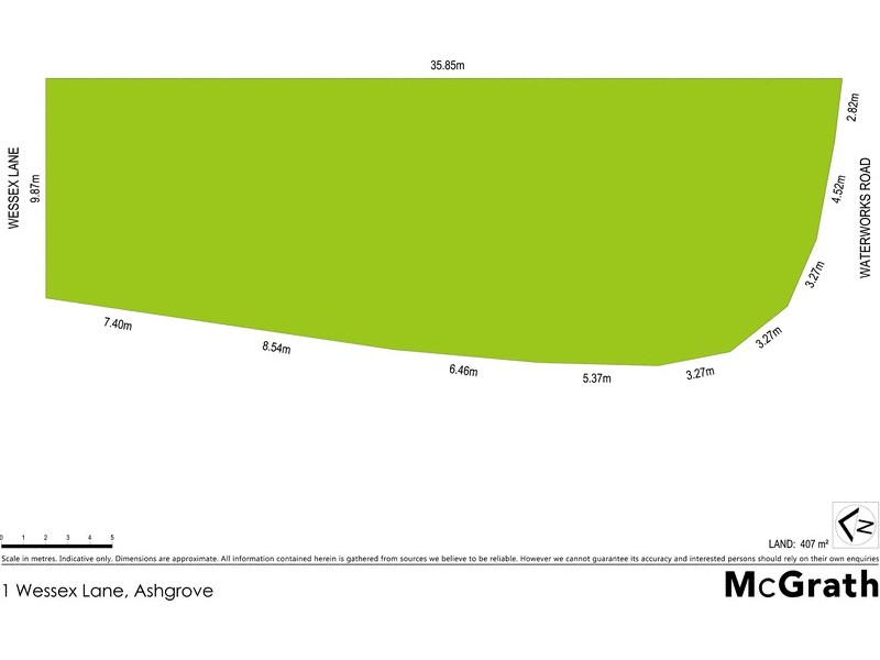1 Wessex Lane, Ashgrove QLD 4060 Floorplan