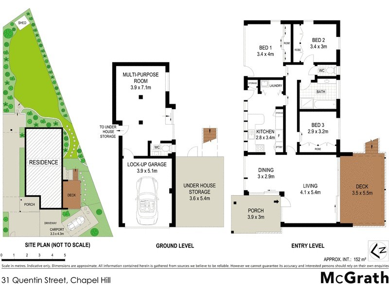 31 Quentin Street, Chapel Hill QLD 4069 Floorplan