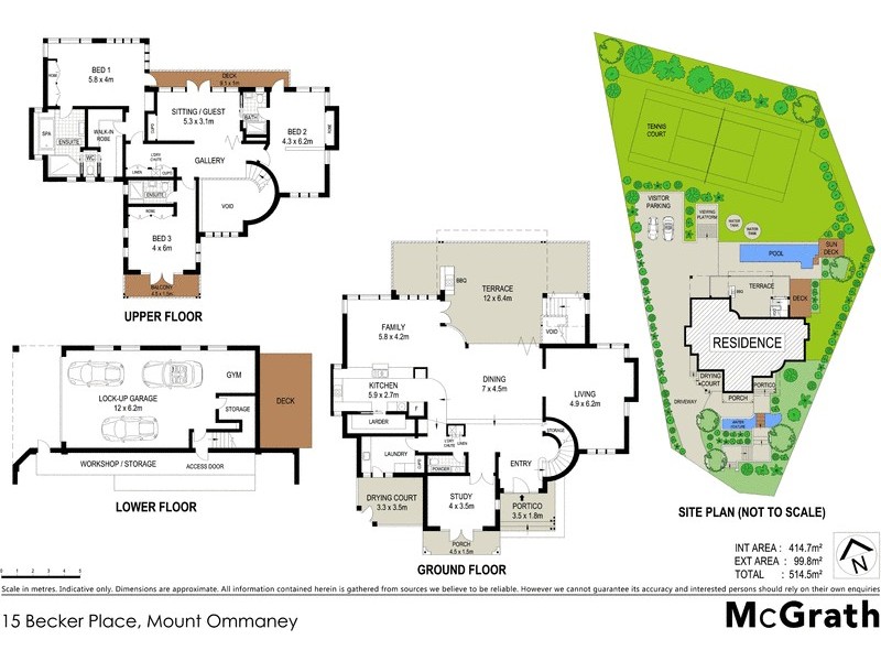 15 Becker Place, Mount Ommaney QLD 4074 Floorplan