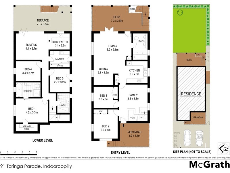 91 Taringa Parade, Indooroopilly QLD 4068 Floorplan