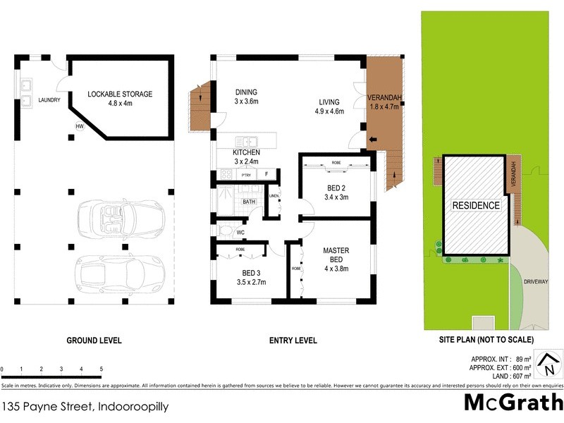 135 Payne Street, Indooroopilly QLD 4068 Floorplan