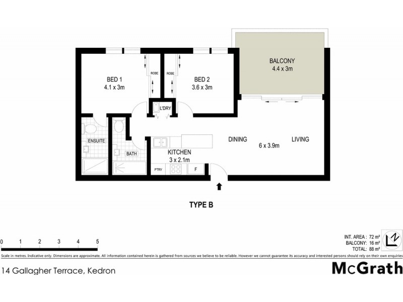 14 Gallagher Terrace, Kedron QLD 4031 Floorplan