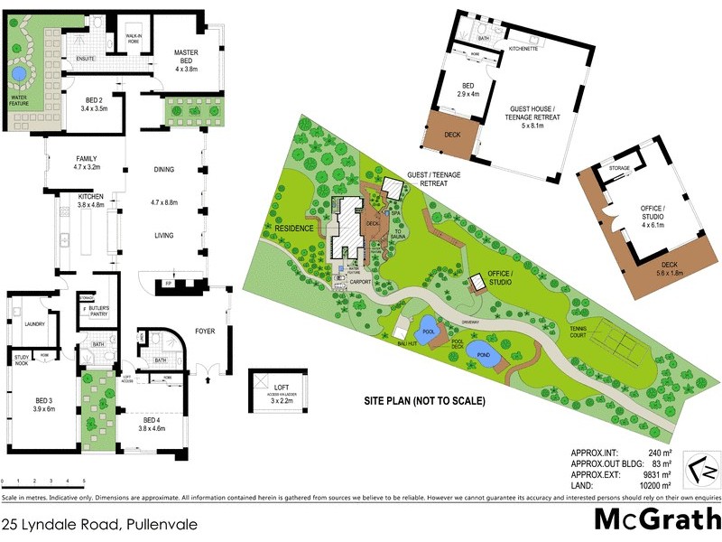 25 Lyndale Road, Pullenvale QLD 4069 Floorplan