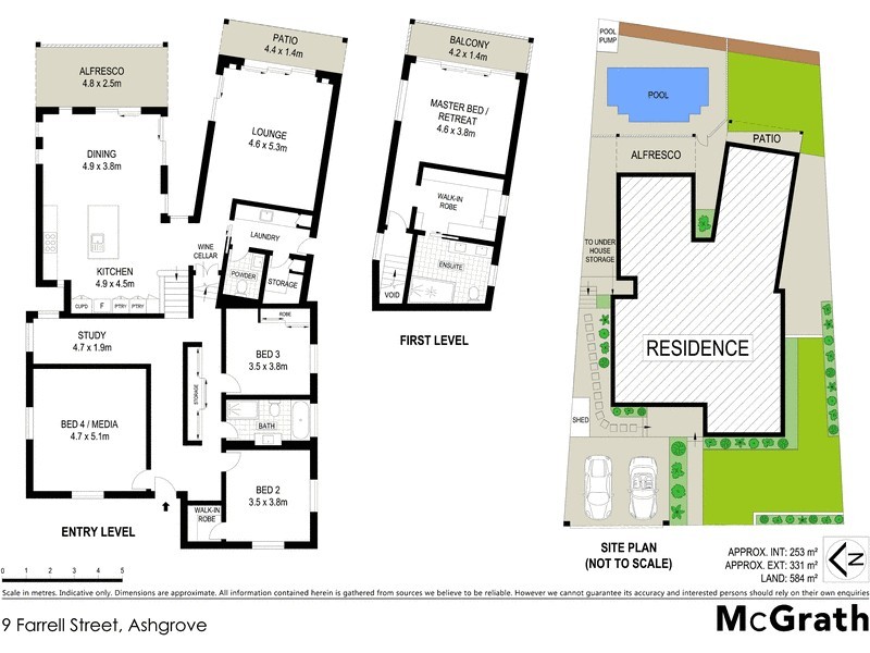 9 Farrell Street, Ashgrove QLD 4060 Floorplan