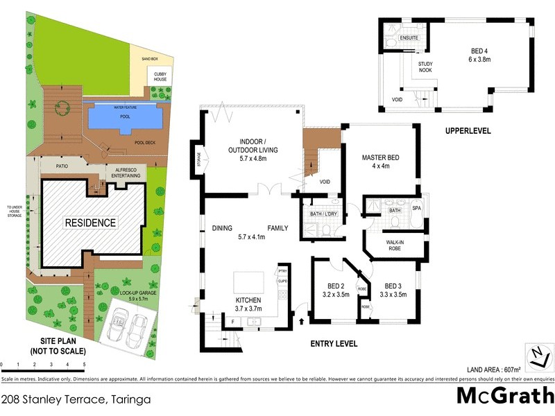 208 Stanley Terrace, Taringa QLD 4068 Floorplan