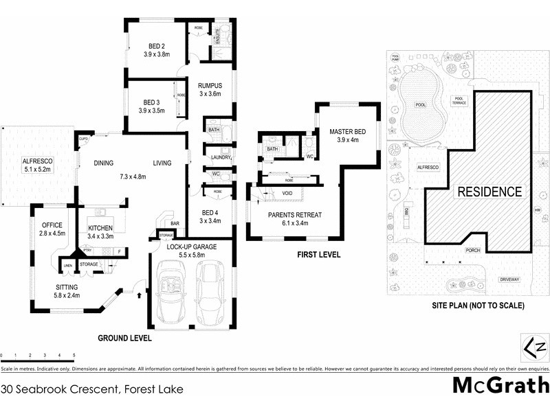 30 Seabrook Crescent, Forest Lake QLD 4078 Floorplan