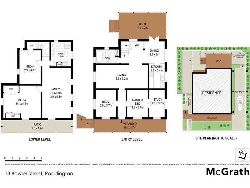 13 Bowler Street, Paddington QLD 4064 Floorplan