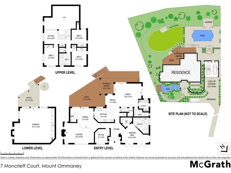 7 Moncrieff Court, Mount Ommaney QLD 4074 Floorplan