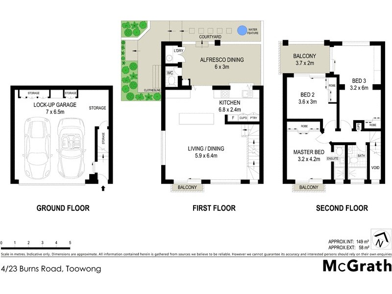 4/23 Burns Road, Toowong QLD 4066 Floorplan