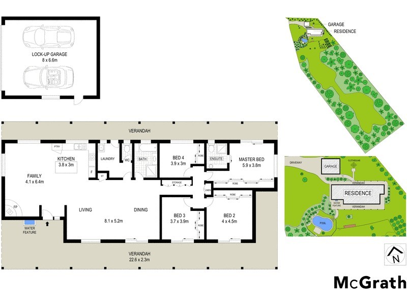 9 Logan Court, Clear Mountain QLD 4500 Floorplan