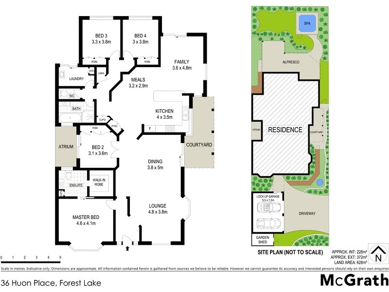 36 Huon Place, Forest Lake QLD 4078 Floorplan