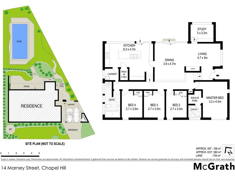 14 Marney Street, Chapel Hill QLD 4069 Floorplan