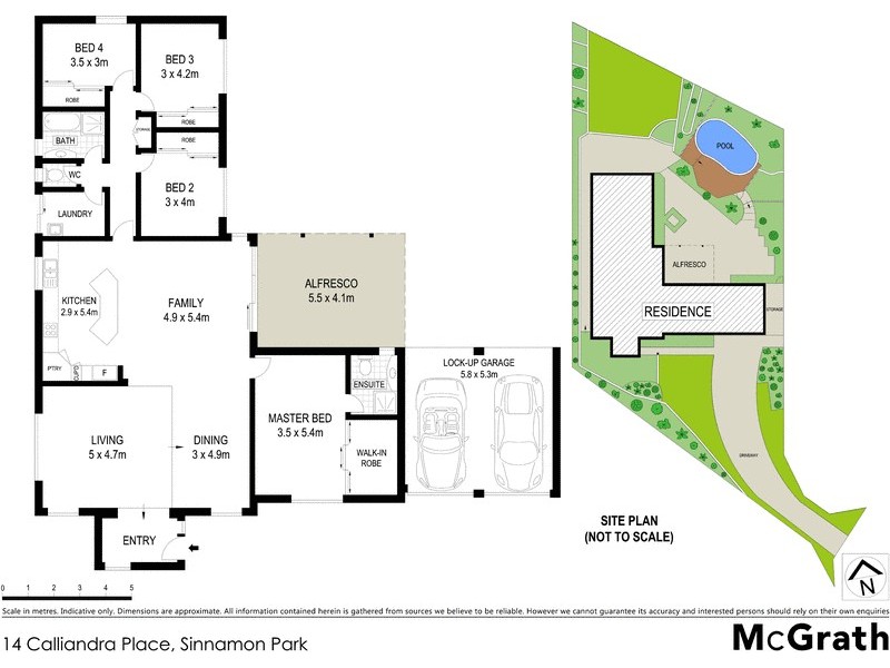 14 Calliandra Place, Sinnamon Park QLD 4073 Floorplan